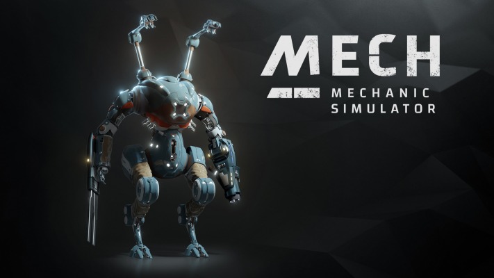 Mech Mechanic Simulator. Desktop wallpaper