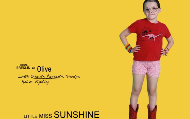 Little Miss Sunshine. Desktop wallpaper