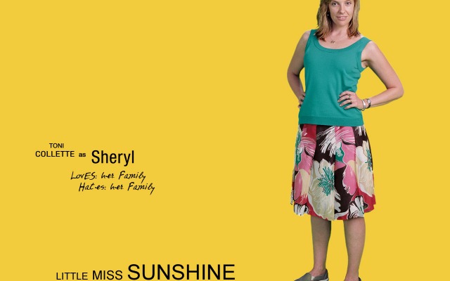 Little Miss Sunshine. Desktop wallpaper