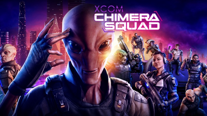 XCOM: Chimera Squad. Desktop wallpaper