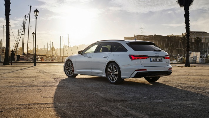 Audi A6 Avant 55 TFSI e quattro 2020. Desktop wallpaper