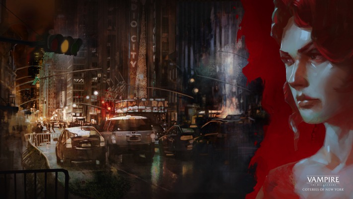 Vampire: The Masquerade - Coteries of New York. Desktop wallpaper