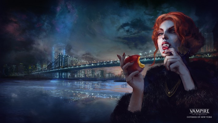 Vampire: The Masquerade - Coteries of New York. Desktop wallpaper