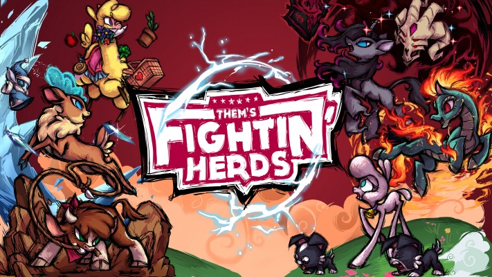 Them's Fightin' Herds. Desktop wallpaper