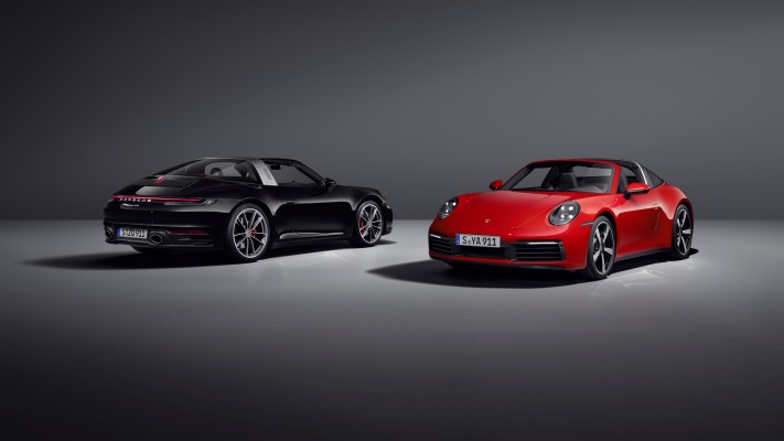 Porsche 911 Targa 4 2020. Desktop wallpaper