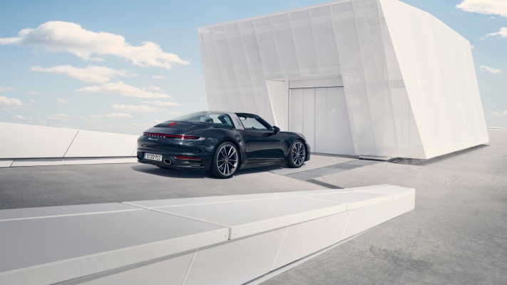 Porsche 911 Targa 4S 2020. Desktop wallpaper