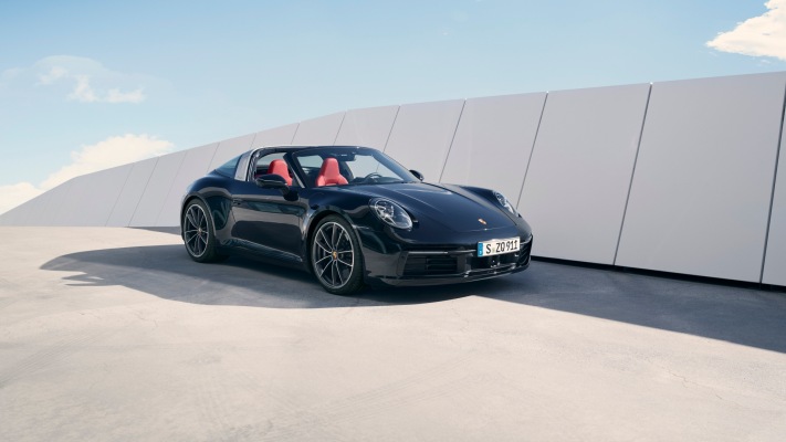 Porsche 911 Targa 4S 2020. Desktop wallpaper