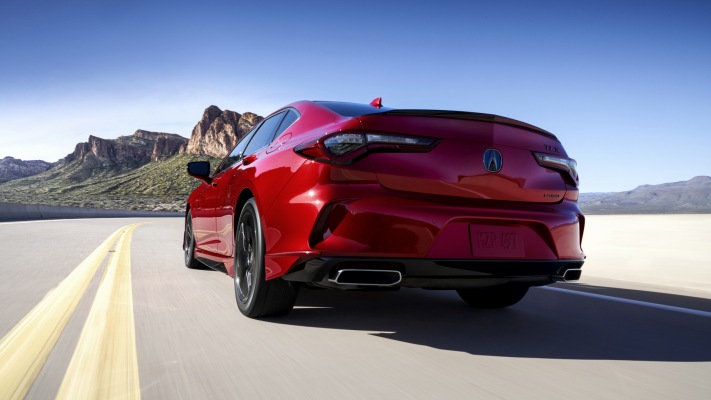 Acura TLX Advance 2021. Desktop wallpaper