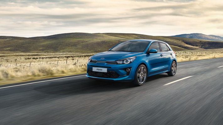 Kia Rio 2020. Desktop wallpaper