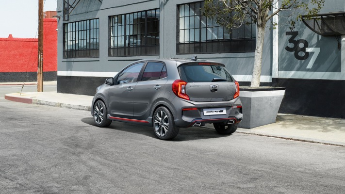 Kia Picanto GT-Line 2021. Desktop wallpaper