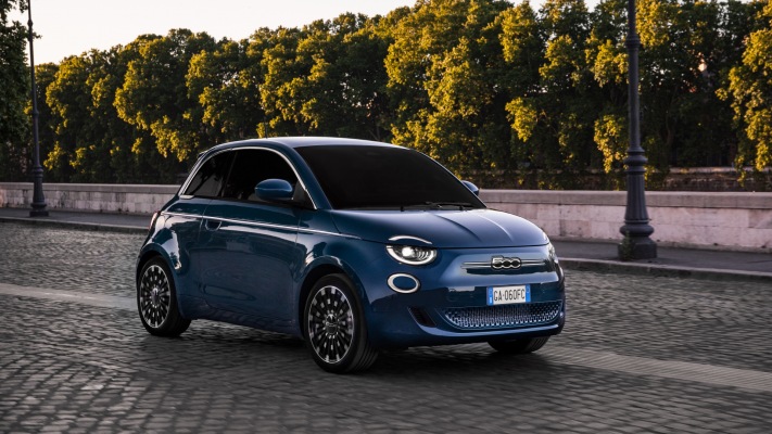 Fiat 500 La Prima 2020. Desktop wallpaper