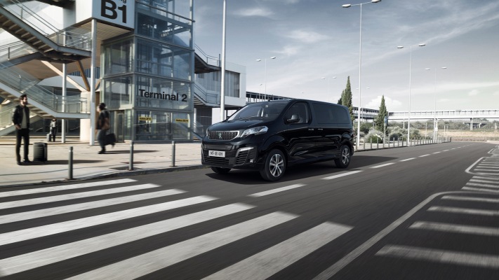 Peugeot e-Traveller 2020. Desktop wallpaper