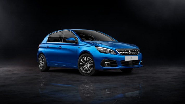 Peugeot 308 2020. Desktop wallpaper