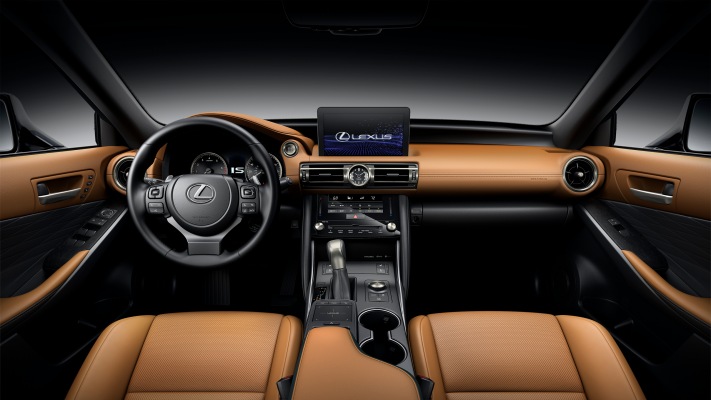 Lexus IS 300 2021. Desktop wallpaper