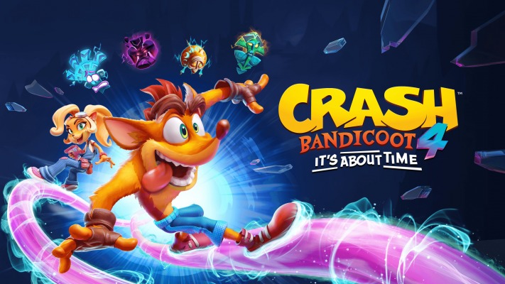 Crash Bandicoot 4: It's About Time. Desktop wallpaper