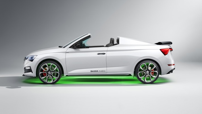 Skoda Slavia Concept 2020. Desktop wallpaper