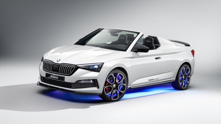 Skoda Slavia Concept 2020. Desktop wallpaper