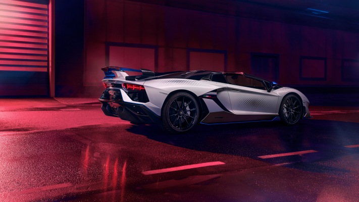 Lamborghini Aventador SVJ Roadster Xago Edition 2020. Desktop wallpaper