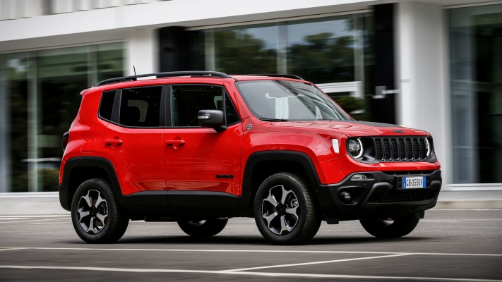 Jeep Renegade 4xe Trailhawk 2020. Desktop wallpaper