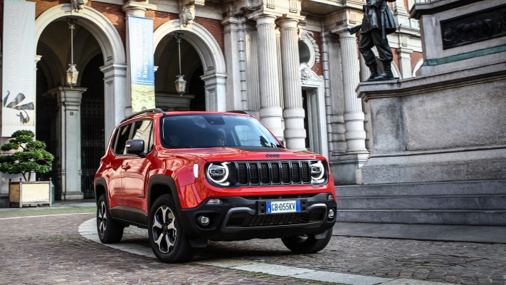 Jeep Renegade 4xe Trailhawk 2020. Desktop wallpaper