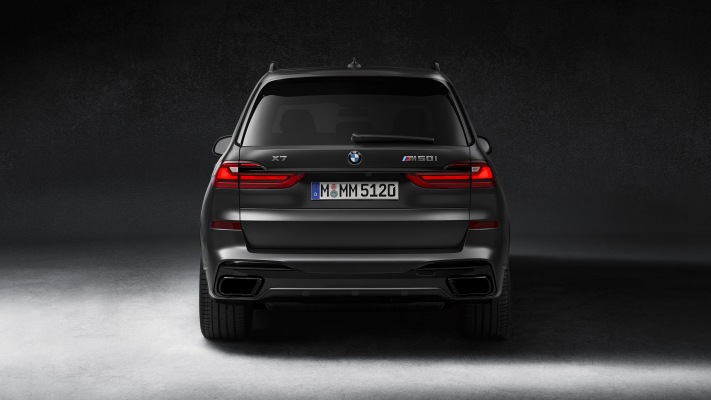 BMW X7 Dark Shadow Edition 2021. Desktop wallpaper