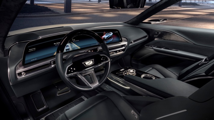 Cadillac Lyriq Concept 2020. Desktop wallpaper