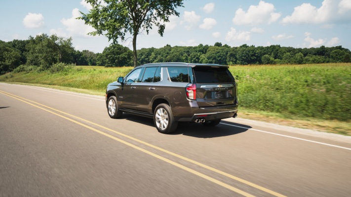 Chevrolet Tahoe High Country 2021. Desktop wallpaper