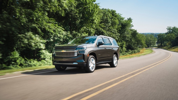 Chevrolet Tahoe High Country 2021. Desktop wallpaper