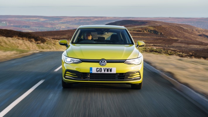 Volkswagen Golf VIII Style UK Version 2020. Desktop wallpaper