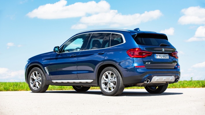 BMW X3 xDrive30e 2021. Desktop wallpaper