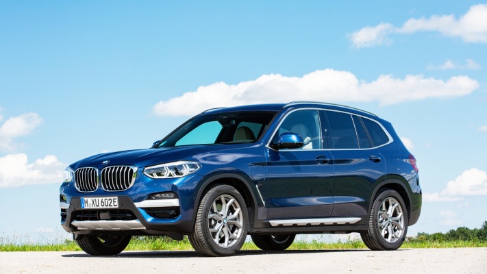 BMW X3 xDrive30e 2021. Desktop wallpaper