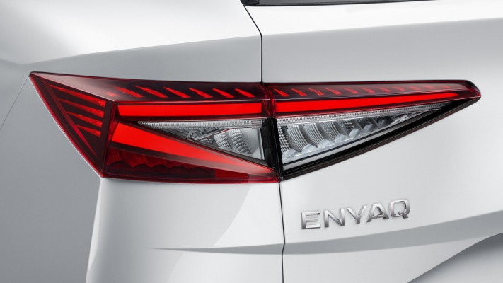 Skoda Enyaq iV 2021. Desktop wallpaper