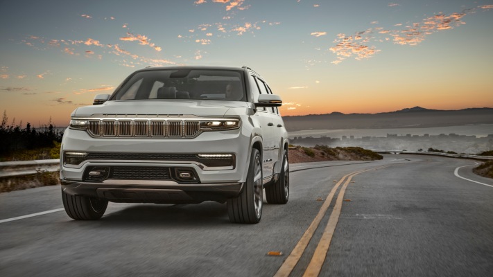 Jeep Grand Wagoneer Concept 2020. Desktop wallpaper