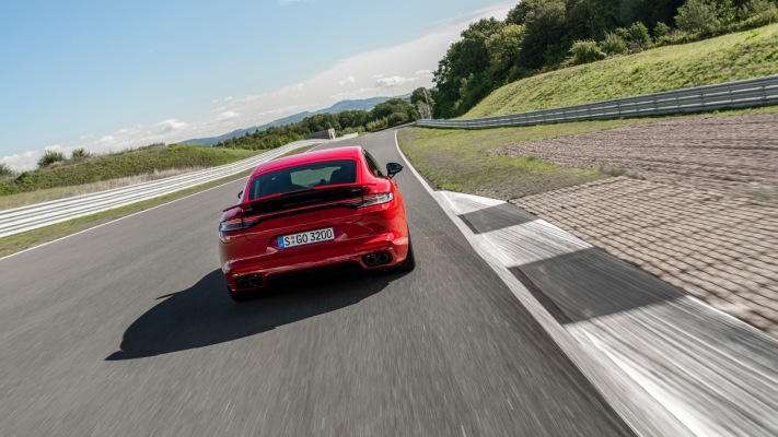 Porsche Panamera GTS 2021. Desktop wallpaper