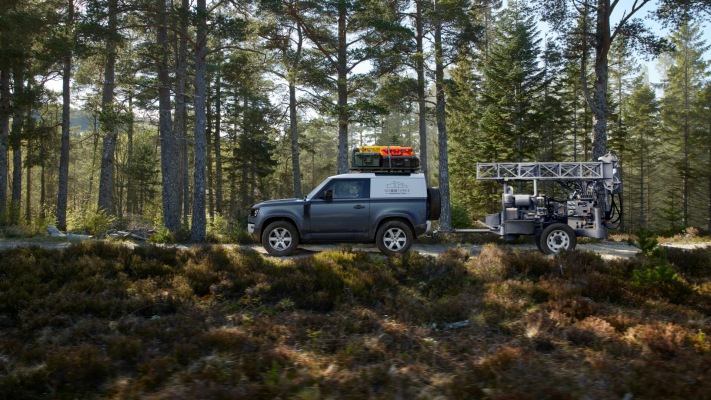 Land Rover Defender 90 Hard Top 2021. Desktop wallpaper