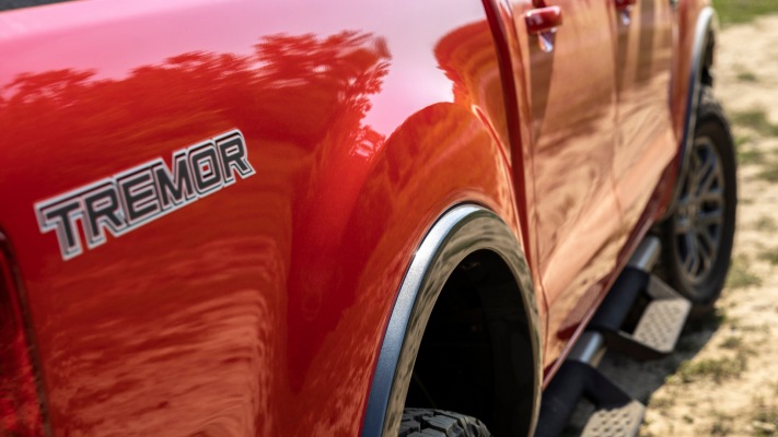 Ford Ranger Tremor Lariat 2021. Desktop wallpaper