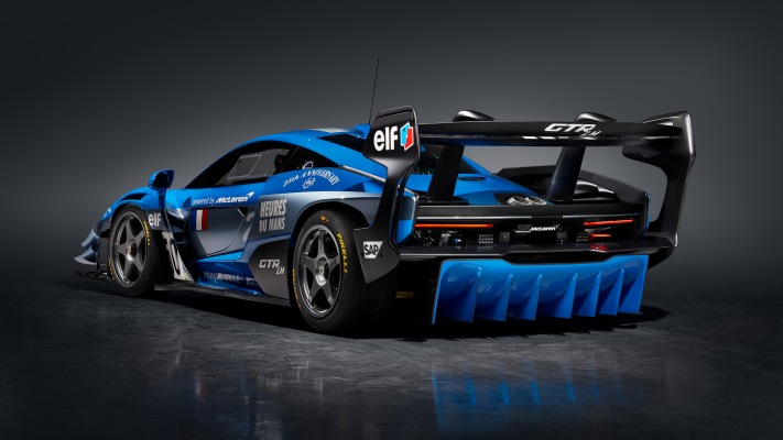 McLaren Senna GTR LM 2020. Desktop wallpaper