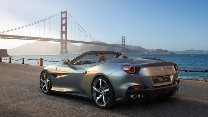 Ferrari Portofino M 2021. Desktop wallpaper