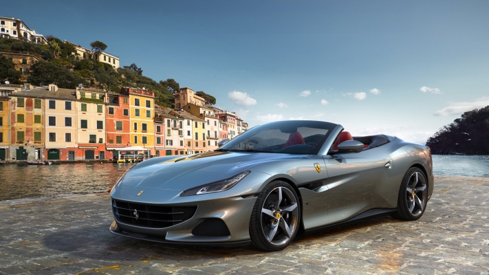 Ferrari Portofino M 2021. Desktop wallpaper