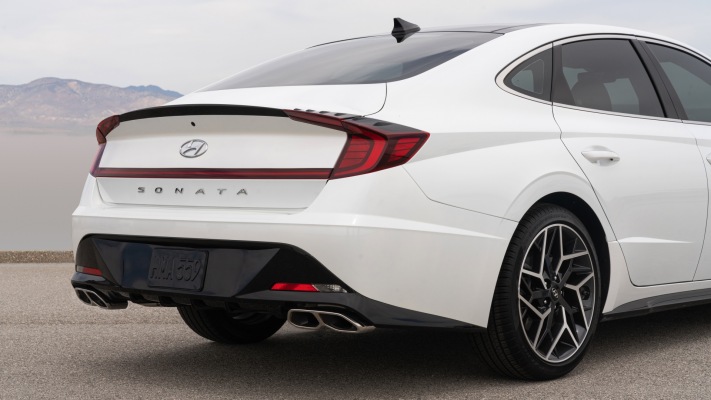 Hyundai Sonata N Line 2021. Desktop wallpaper