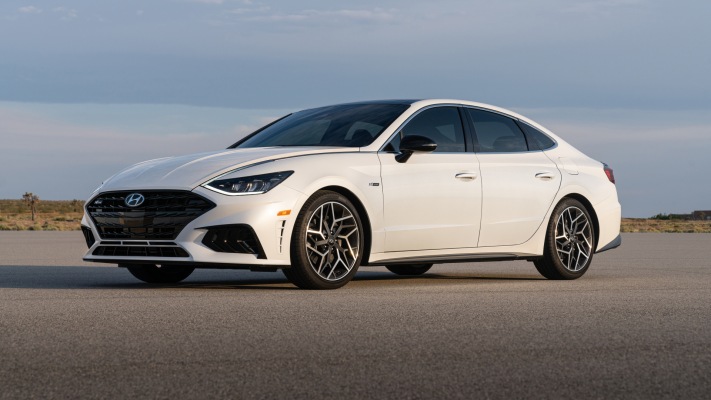 Hyundai Sonata N Line 2021. Desktop wallpaper