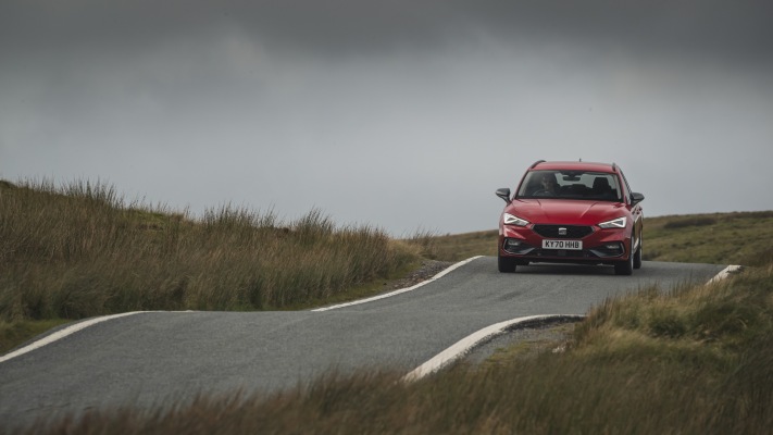 SEAT Leon FR Estate UK Version 2020. Desktop wallpaper