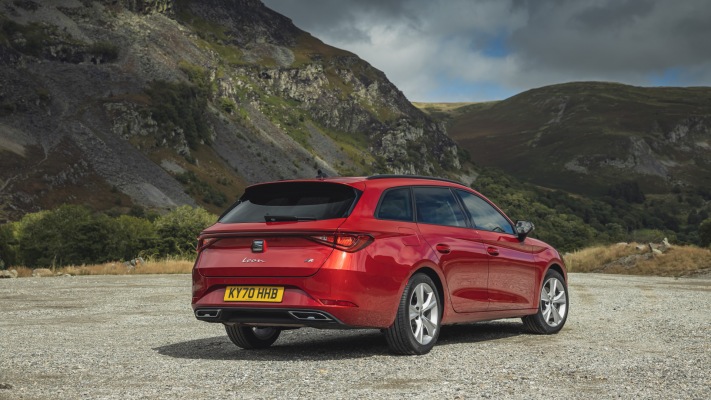 SEAT Leon FR Estate UK Version 2020. Desktop wallpaper