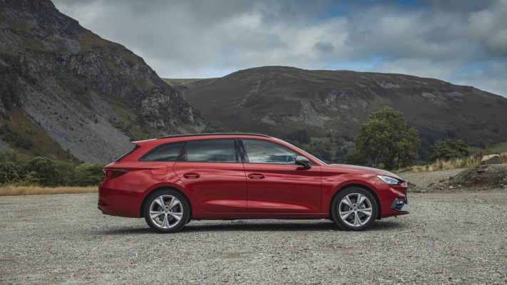 SEAT Leon FR Estate UK Version 2020. Desktop wallpaper