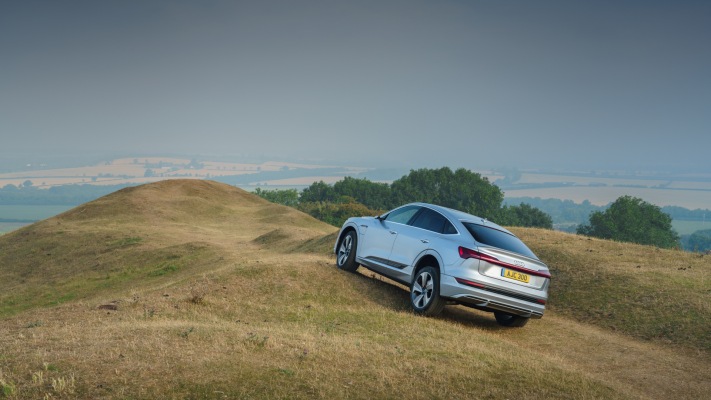 Audi e-tron Sportback UK Version 2020. Desktop wallpaper