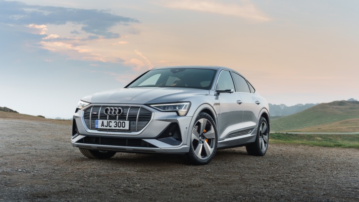 Audi e-tron Sportback UK Version 2020. Desktop wallpaper