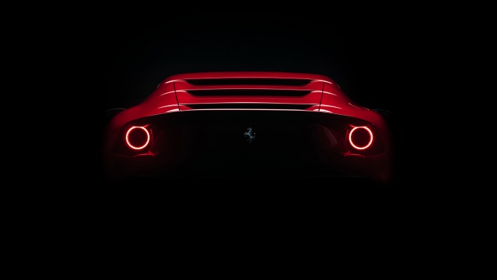 Ferrari Omologata 2020. Desktop wallpaper