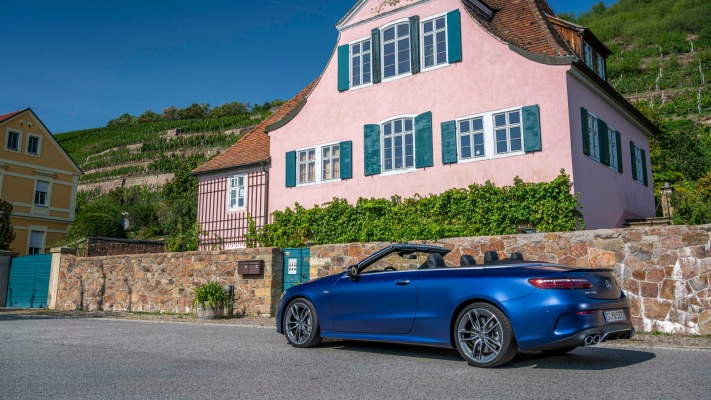 Mercedes-AMG E 53 4MATIC+ Cabriolet 2020. Desktop wallpaper