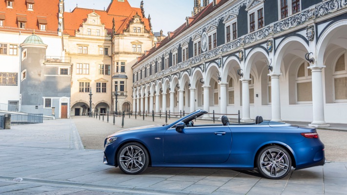 Mercedes-AMG E 53 4MATIC+ Cabriolet 2020. Desktop wallpaper