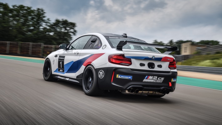 BMW M2 CS Racing 2020. Desktop wallpaper